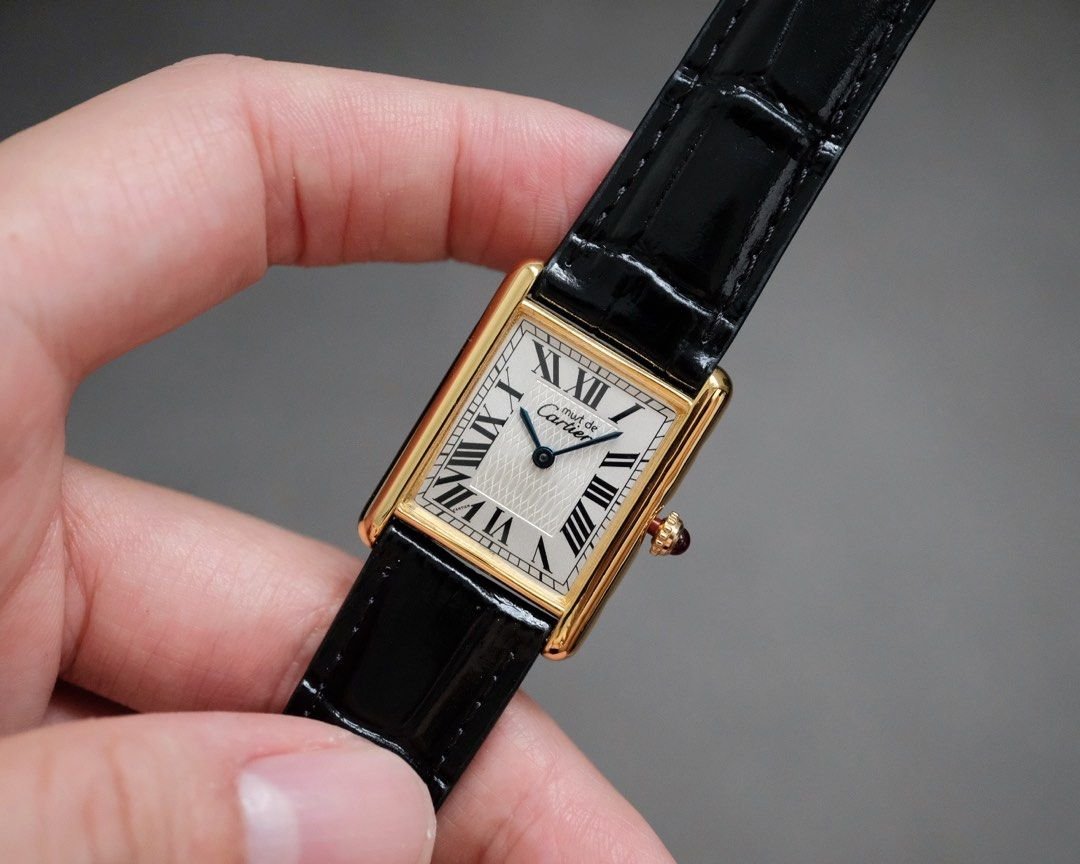 Must de Cartier Tank Vermeil LM Limited Edition Ref. 1615 - Image 3