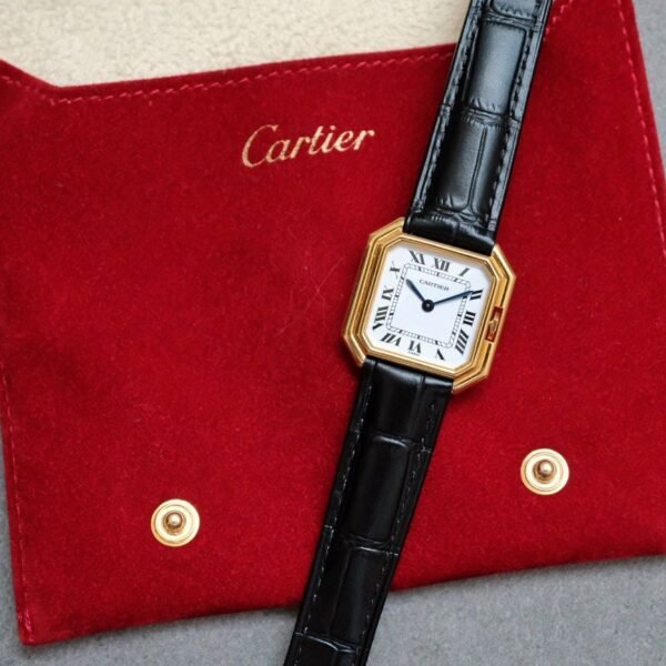 Cartier Ceinture LM Paris Dial Gold Plated Manual Wind Ref. 78099