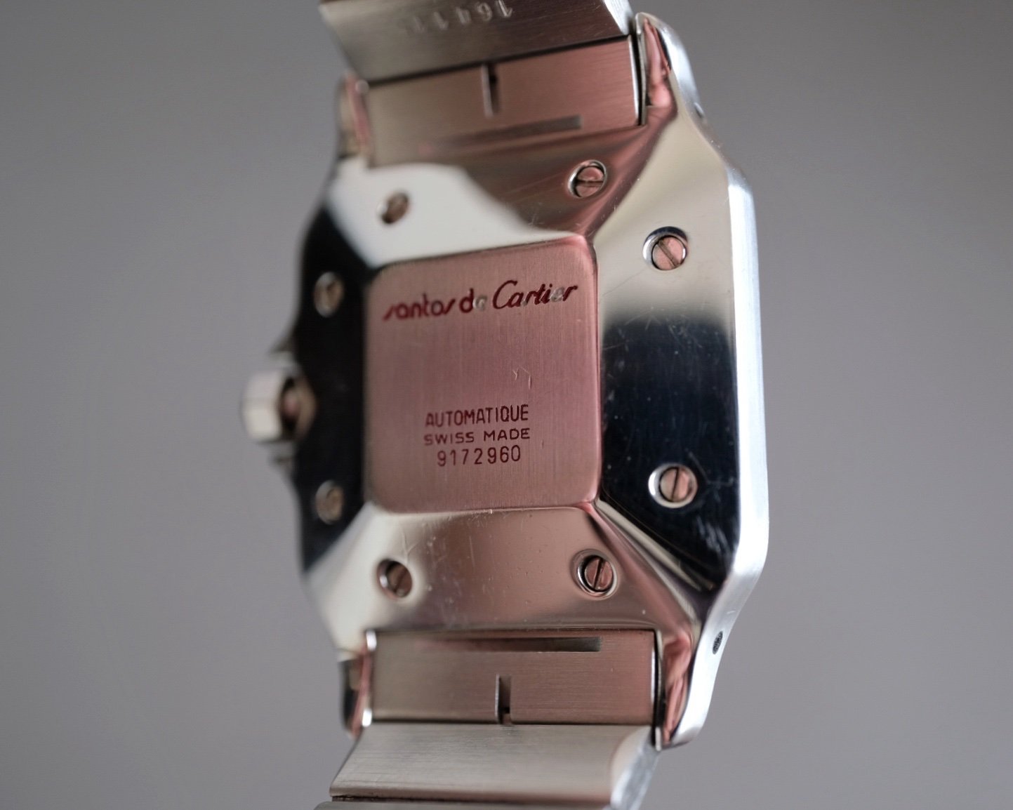 Full Set - Cartier Santos Carree LM Stainless Steel Automatic Ref. 2960 - Image 9