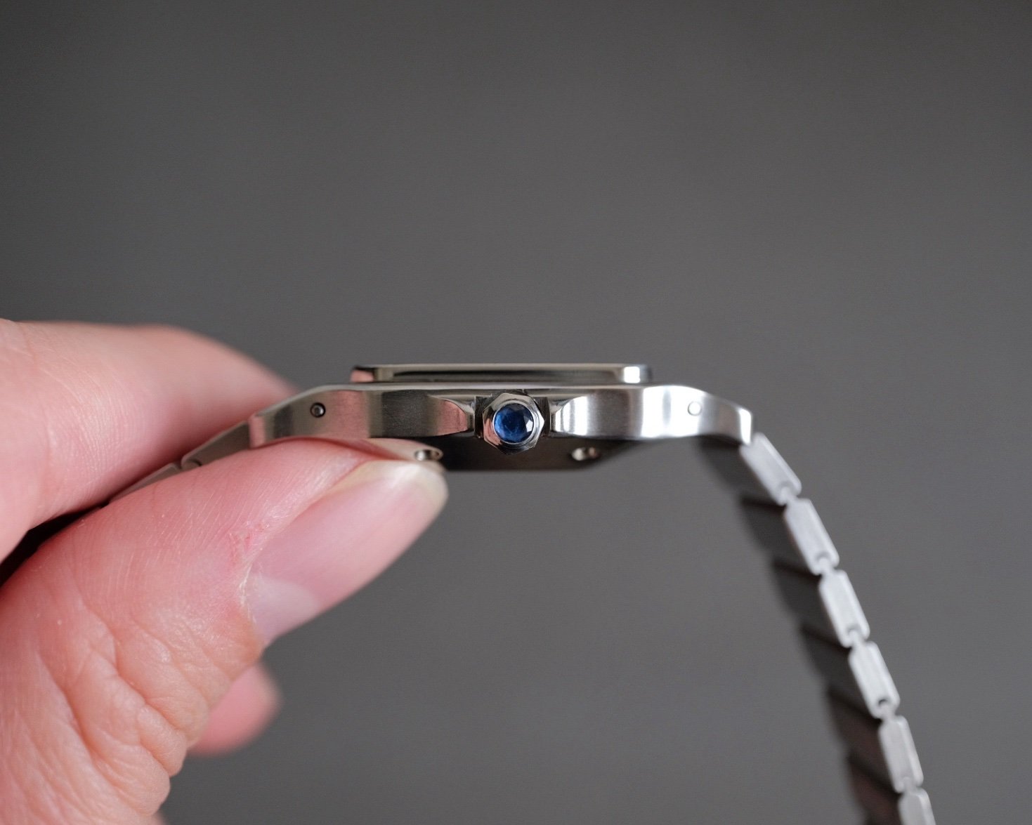 Full Set - Cartier Santos Carree LM Stainless Steel Automatic Ref. 2960 - Image 7