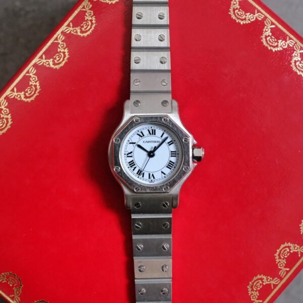 Cartier Santos Octagon SM Stainless Steel Automatic Ref. 0906 - Full Set