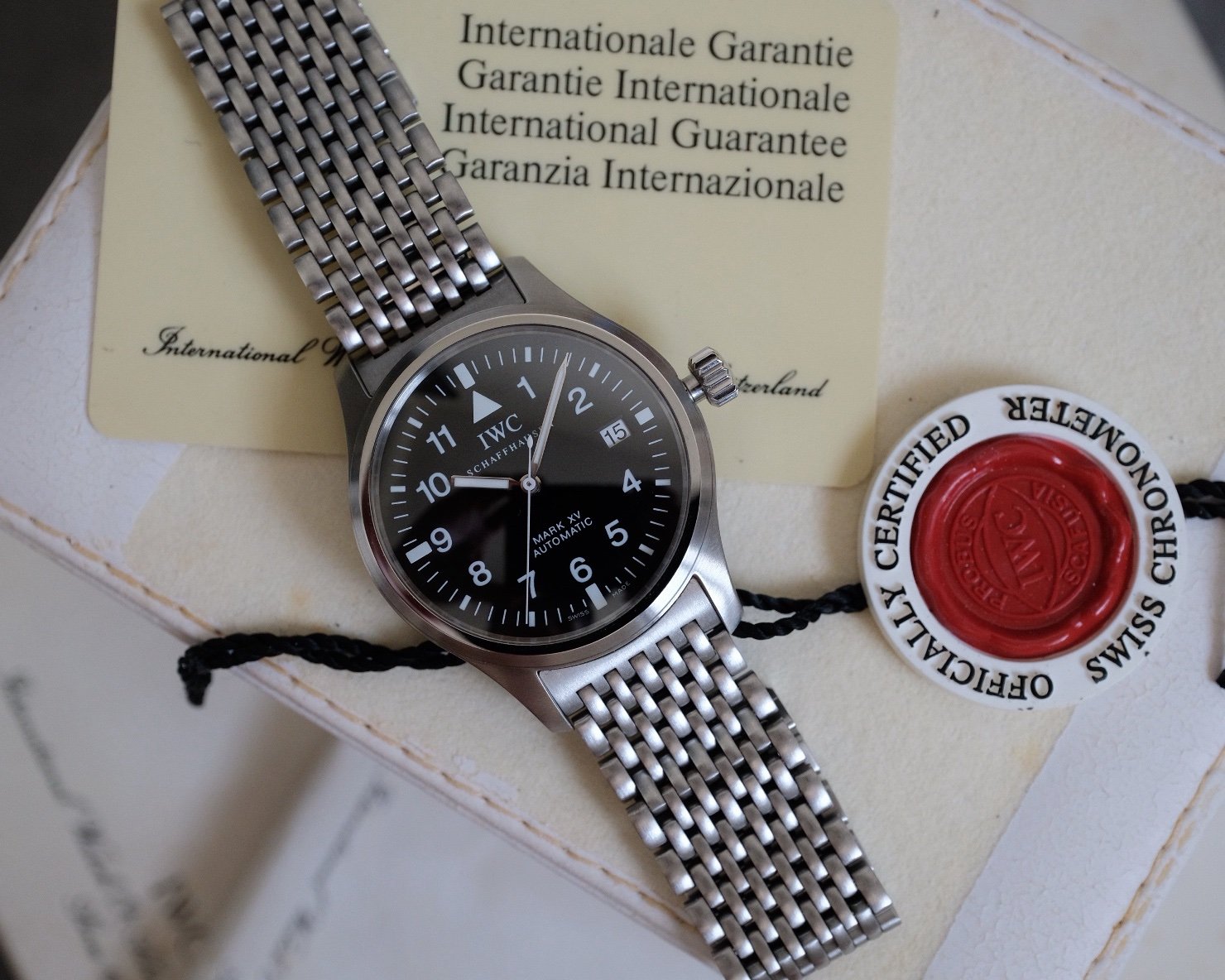 IWC Fliegeruhr Mark XV Ref. 325301 - Full Set