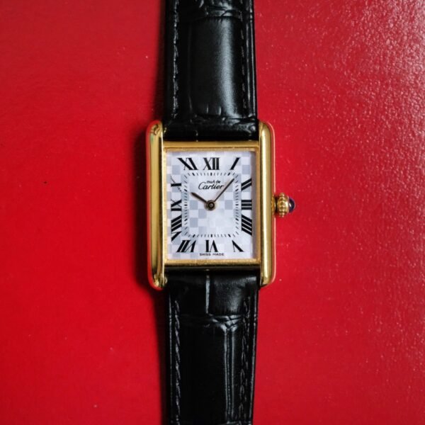 Must de Cartier Tank Vermeil MM Japan Edition Ref. 2415
