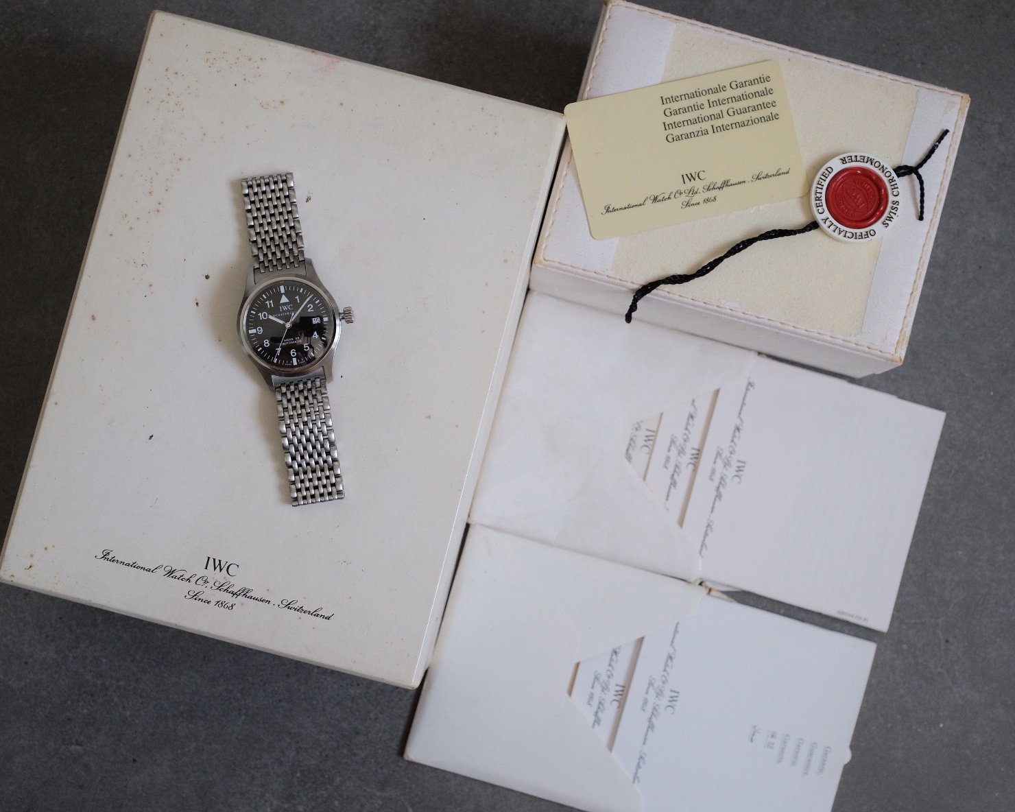 IWC Fliegeruhr Mark XV Ref. 325301 - Full Set - Image 12