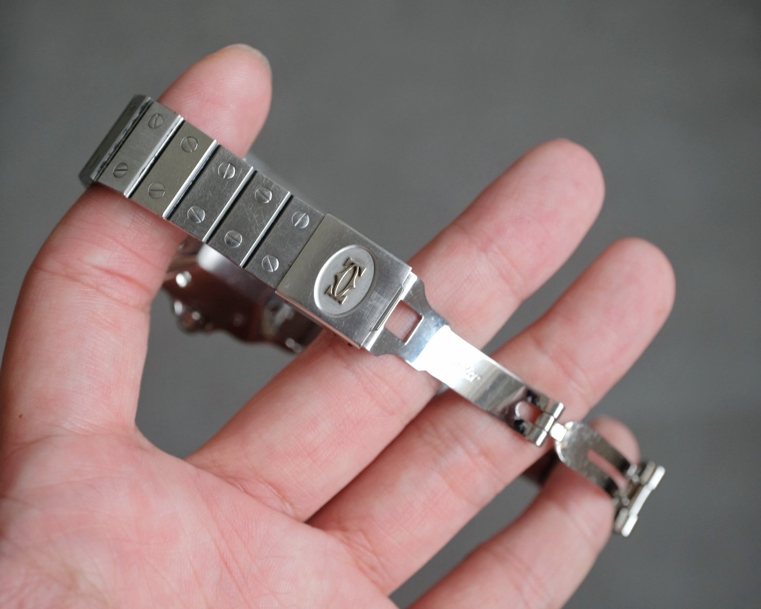 Cartier Santos Carree LM Stainless Steel Automatic Ref. 2960 - Image 7