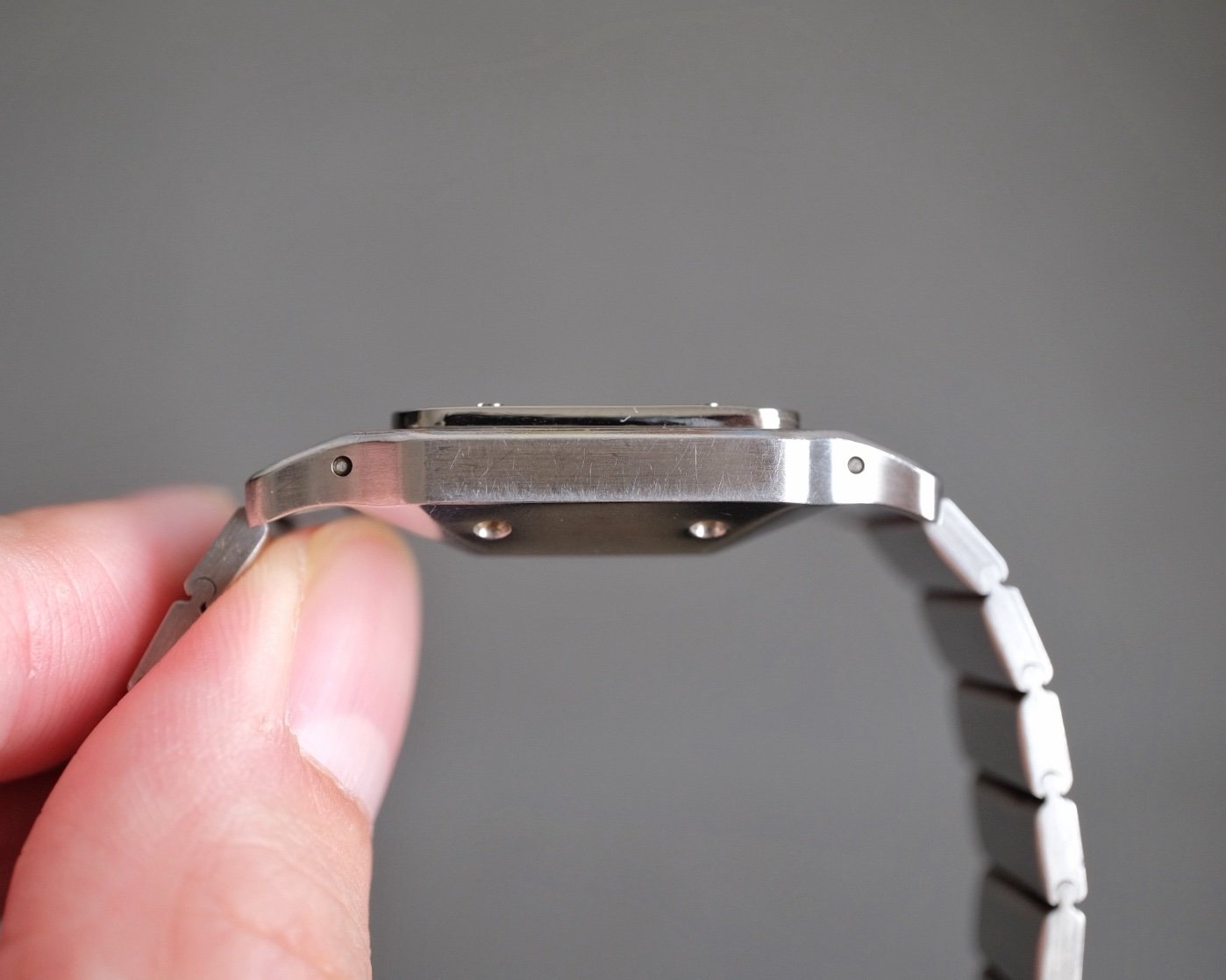 Cartier Santos Carree LM Stainless Steel Automatic Ref. 2960 - Image 5