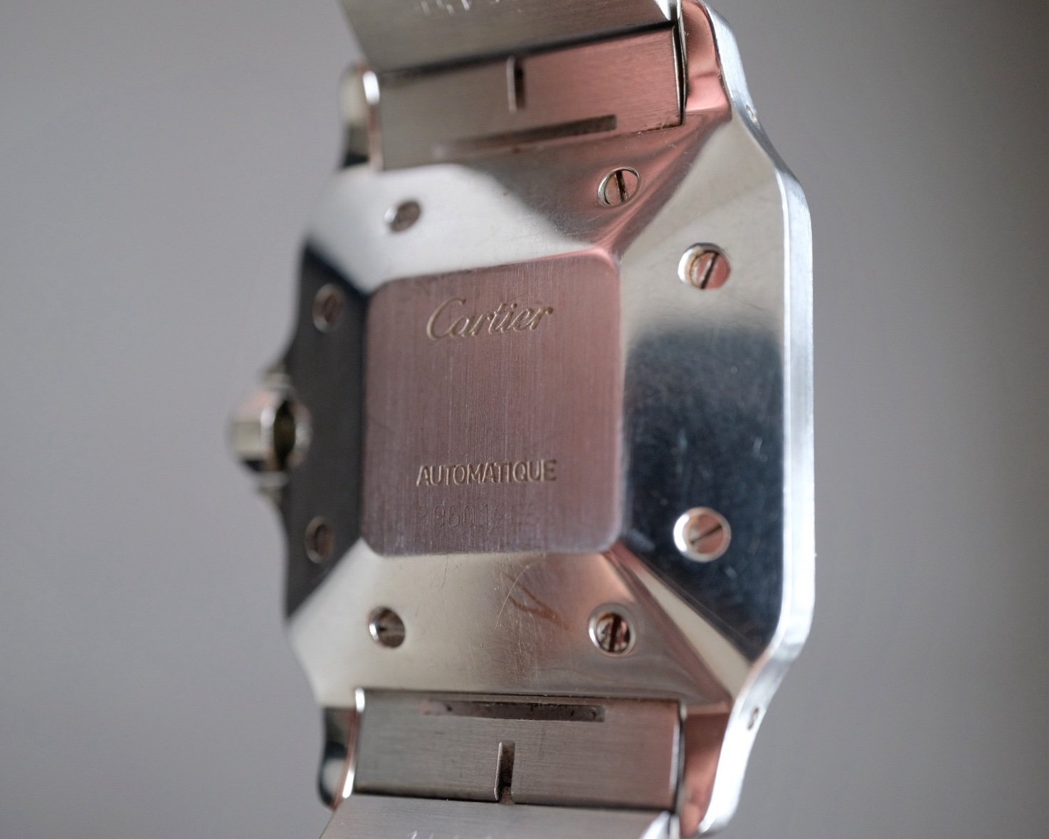 Cartier Santos Carree LM Stainless Steel Automatic Ref. 2960 - Image 6