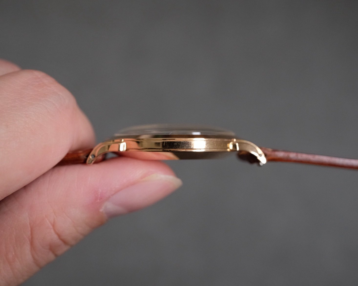 Vintage Movado 18K Rose Gold Sub Second Automatic Cal. 115 - Image 8