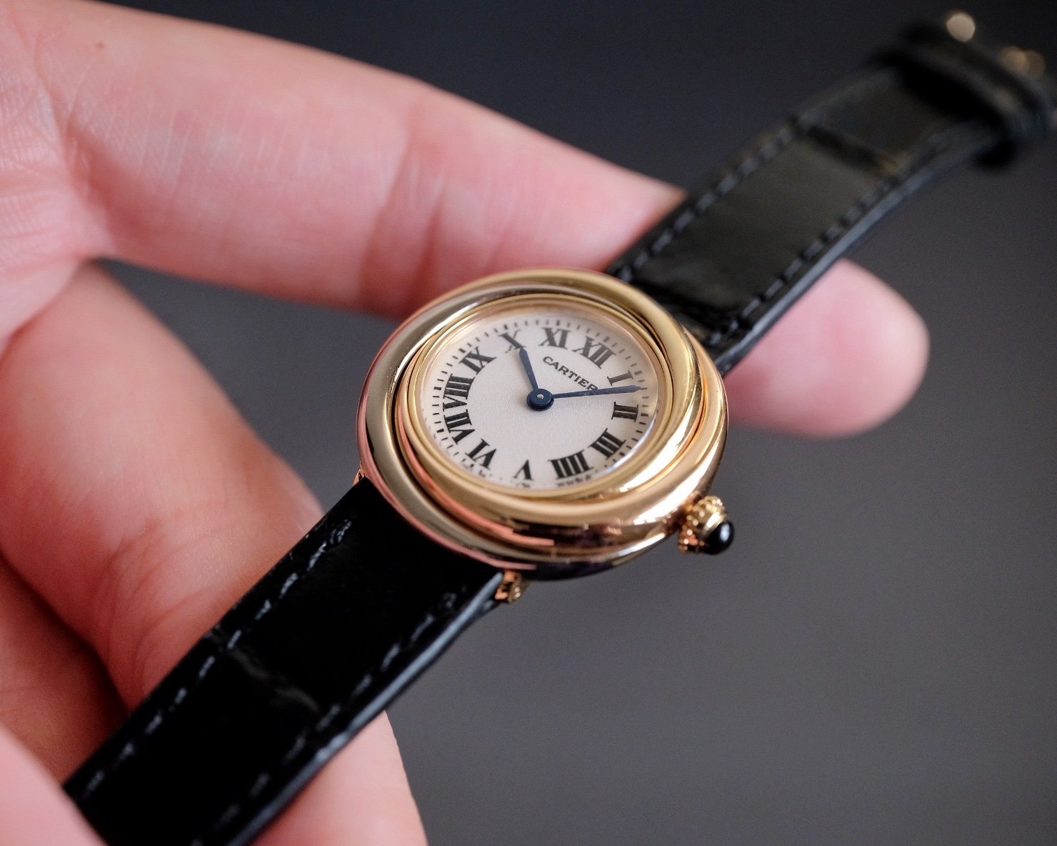 Cartier Trinity 18K Yellow, Rose, White Gold Ref. W6000156 / 2357 - Image 5