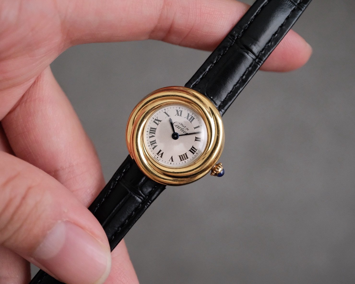 Cartier Must Trinity Vermeil Ref. 2735 / W1010644 - Image 3