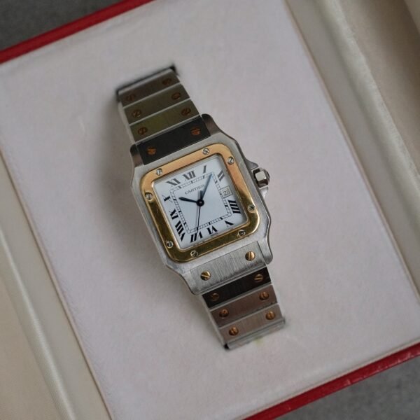 Cartier Santos Carree LM Two-Tone Automatic Ref. 2961