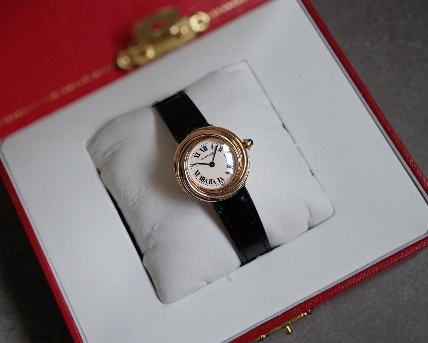 Cartier Trinity 18K Yellow, Rose, White Gold Ref. W6000156 / 2357