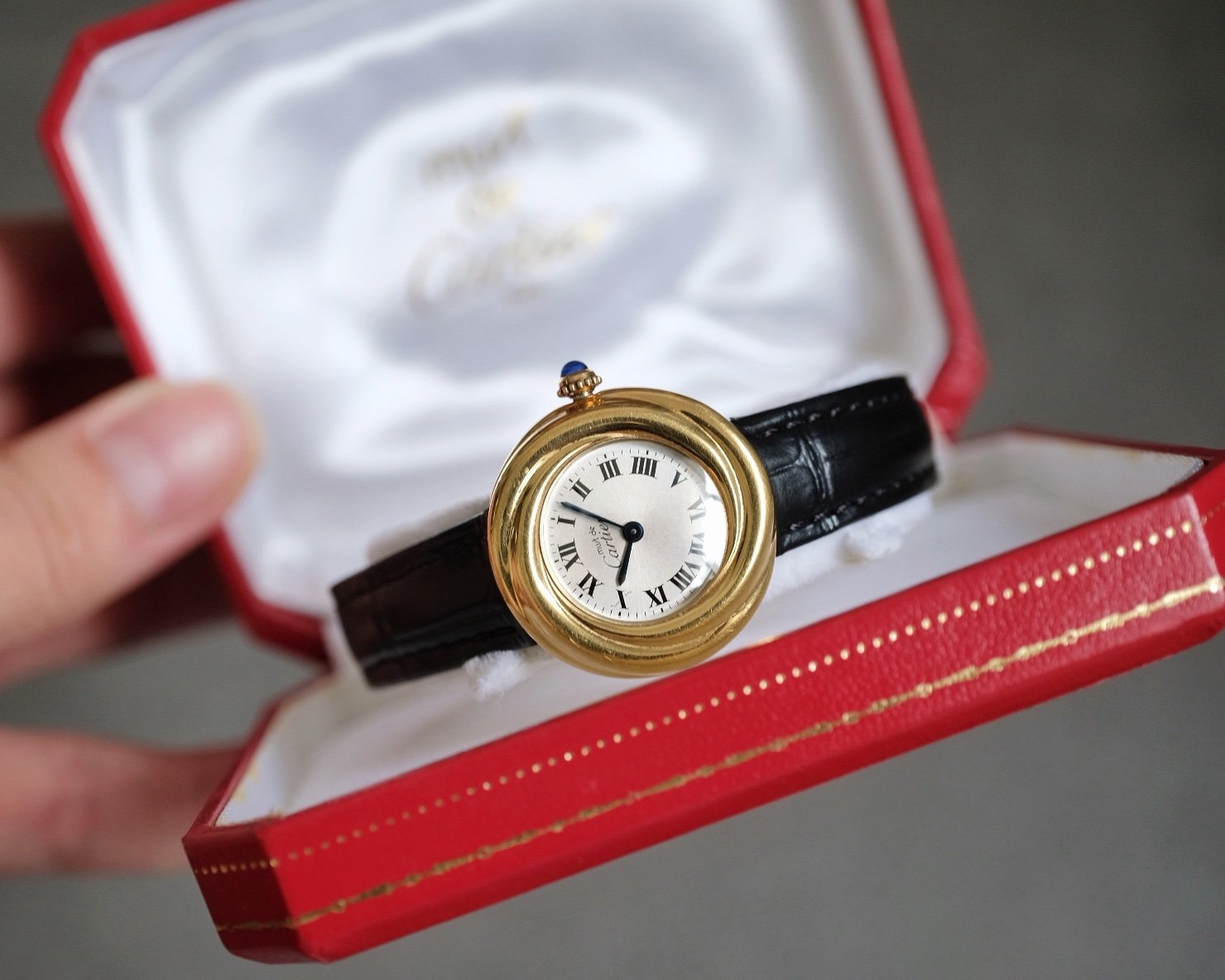 Cartier Must Trinity Vermeil Ref. 2735 / W1010644 - Image 10
