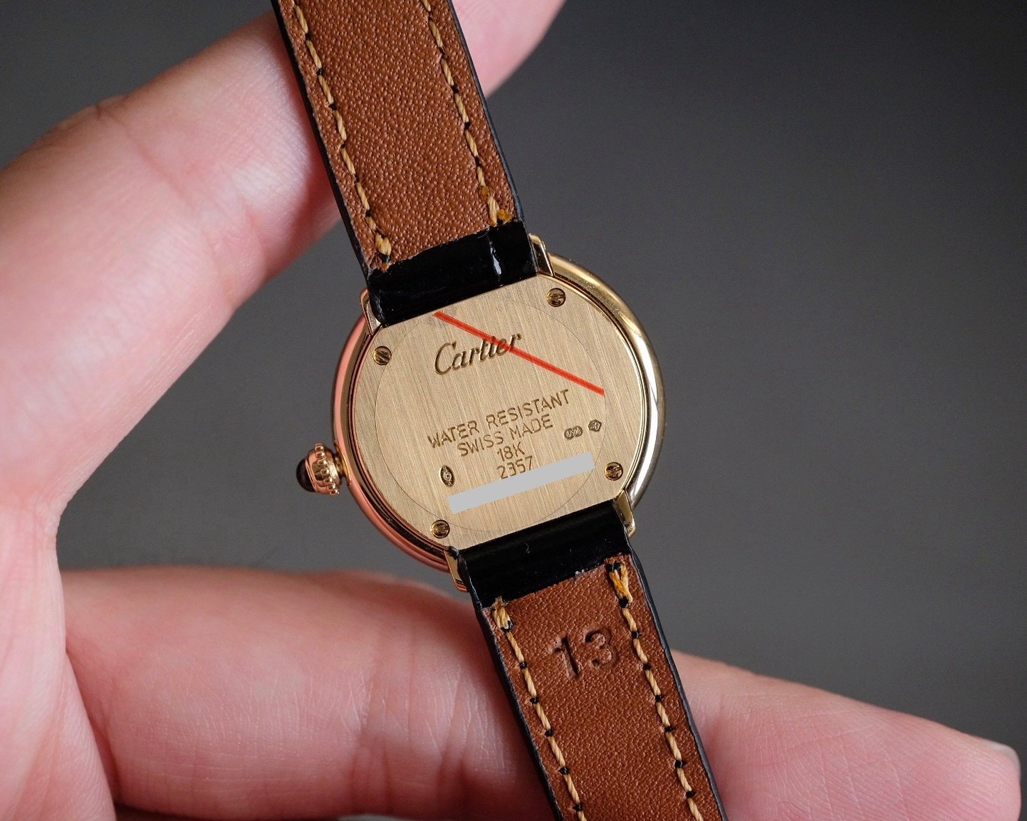 Cartier Trinity 18K Yellow, Rose, White Gold Ref. W6000156 / 2357 - Image 9