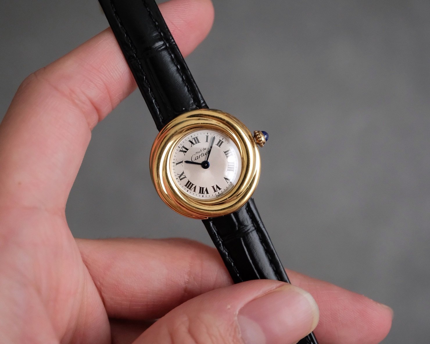 Cartier Must Trinity Vermeil Ref. 2735 / W1010644 - Image 2