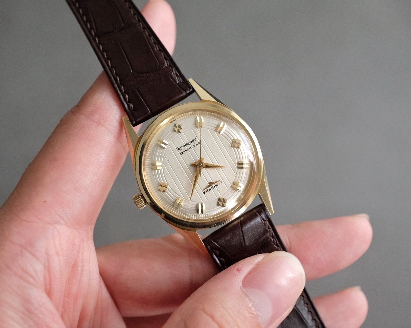 Longines Grand Prize 14K YG Ref. 2537 - Image 4