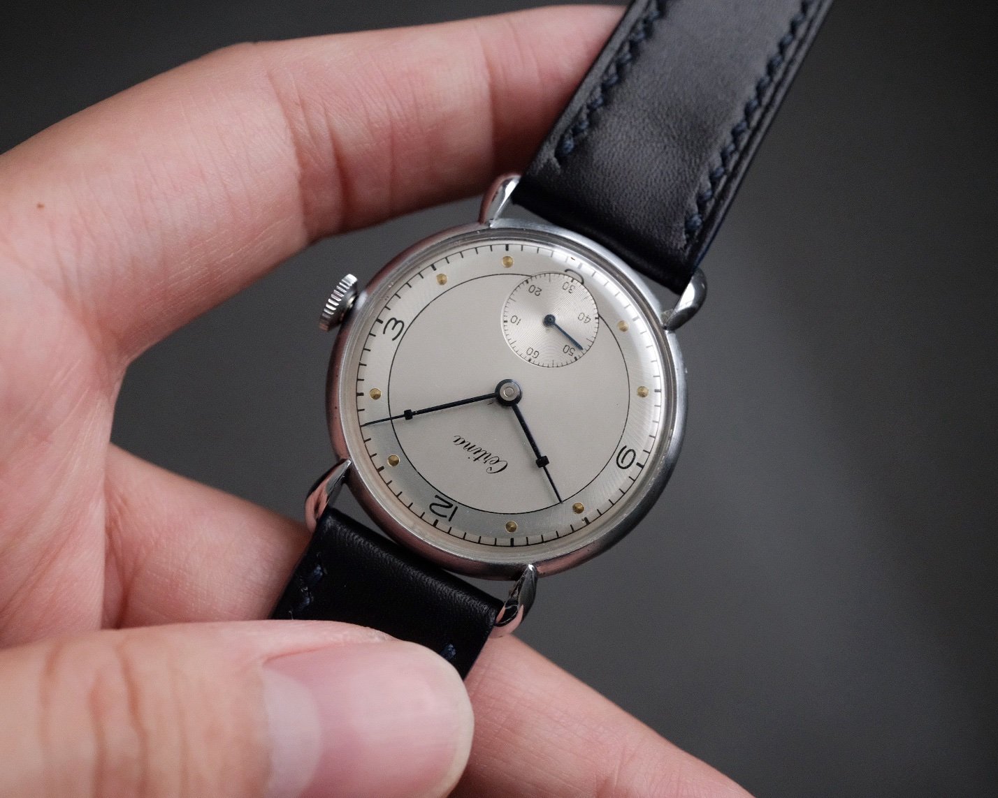 Vintage Certina Art Deco Dial by Kurt Fréres - Image 3