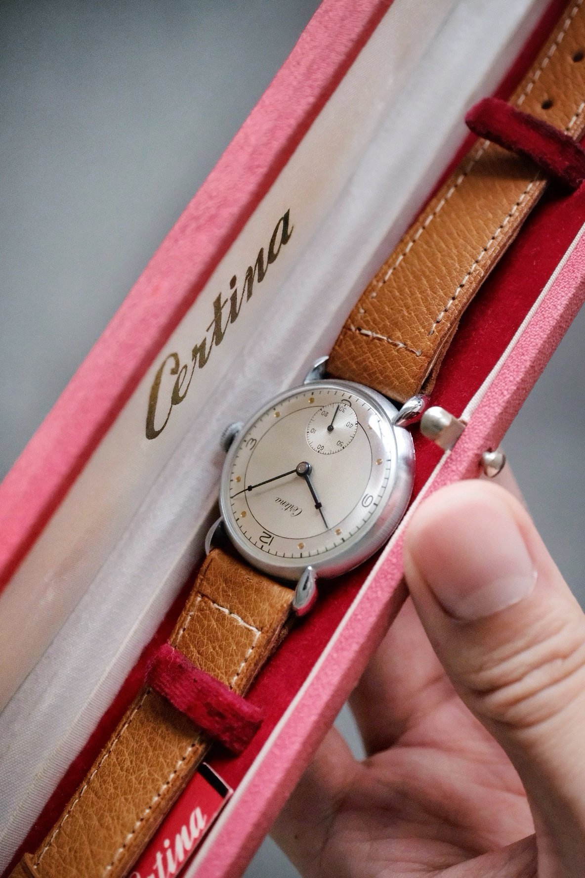 Vintage Certina Art Deco Dial by Kurt Fréres - Image 8
