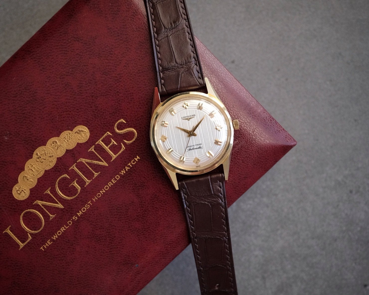 Longines Grand Prize 14K YG Ref. 2537