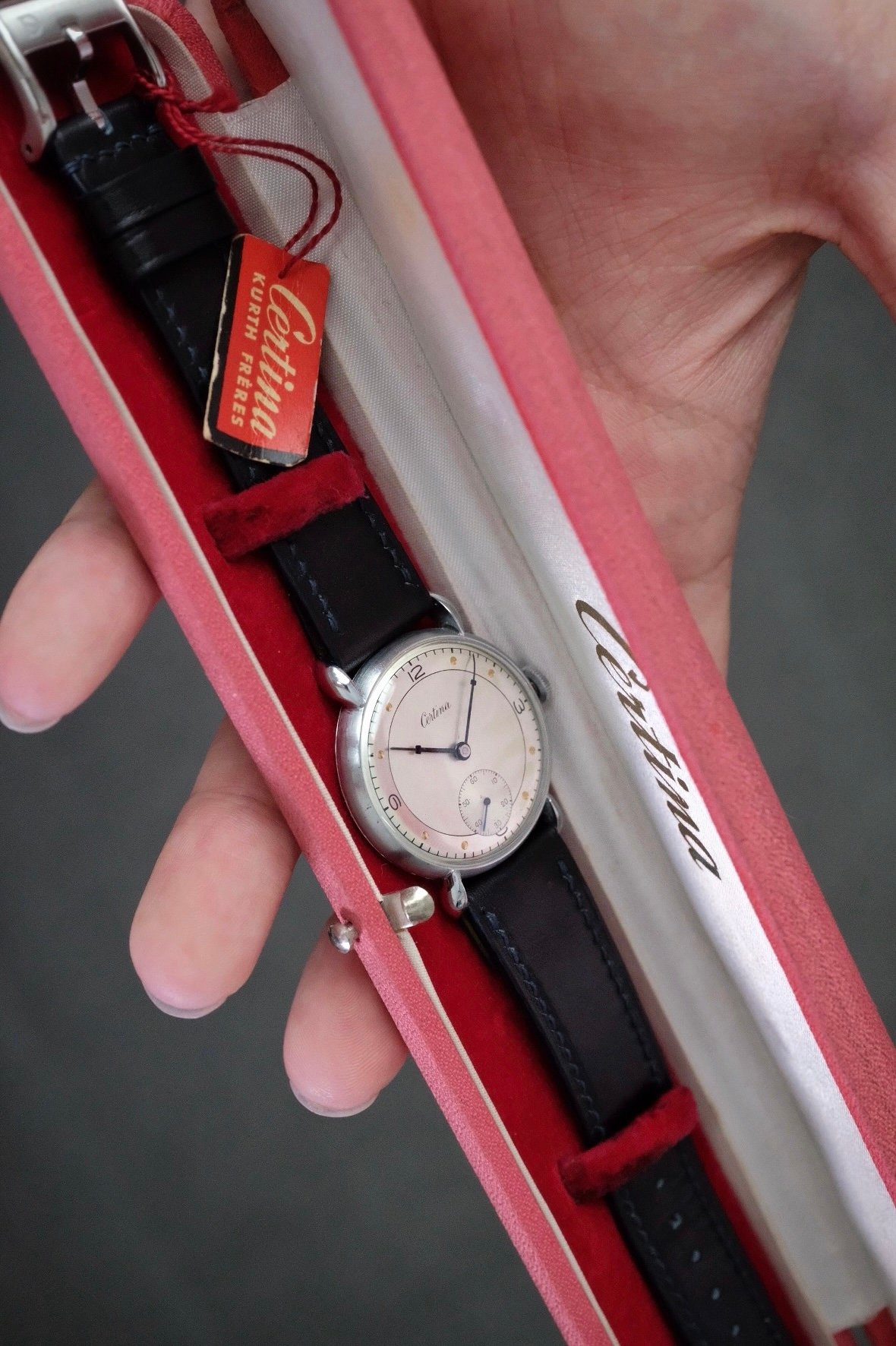 Vintage Certina Art Deco Dial by Kurt Fréres - Image 9