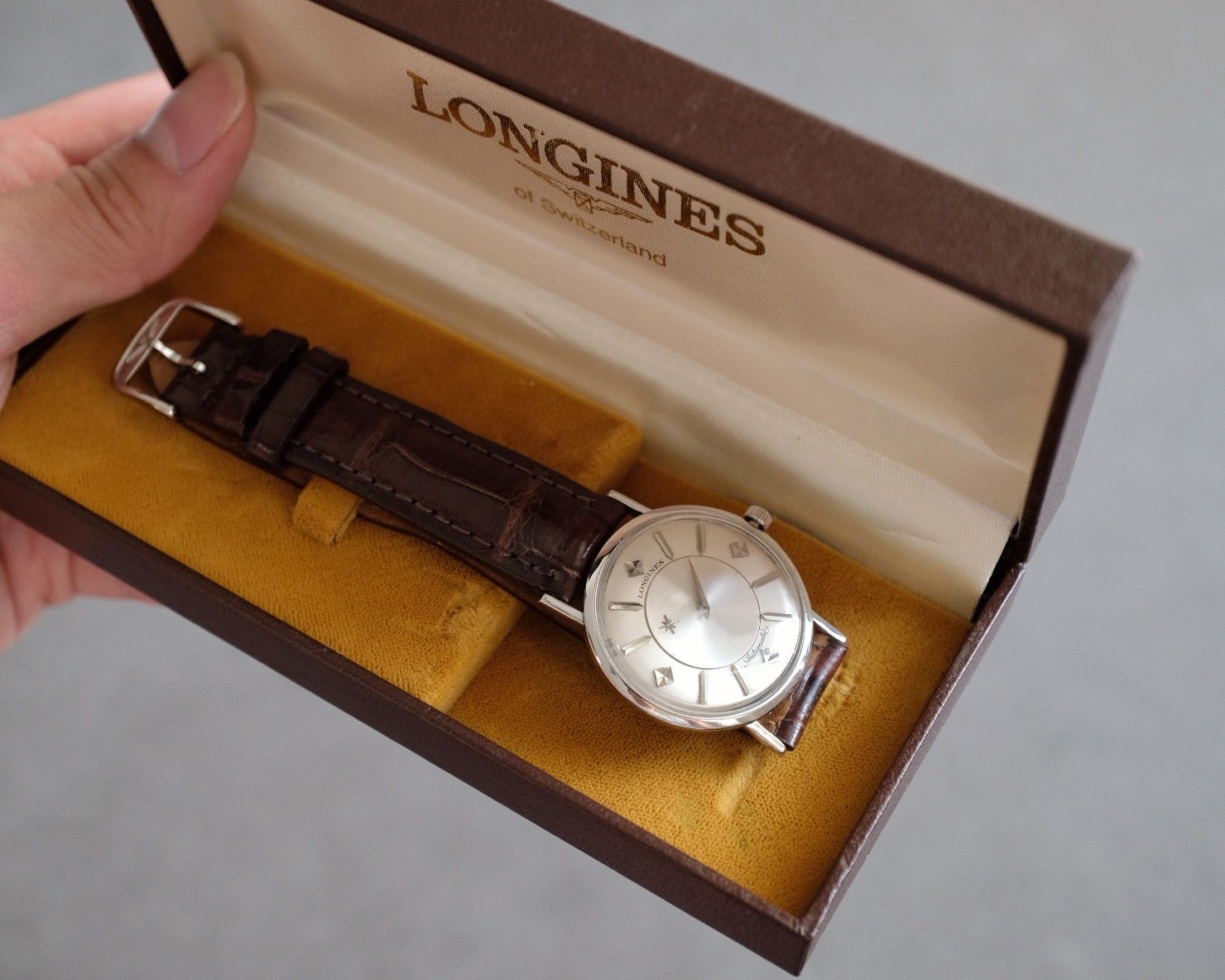 Longines Admiral Mystery Dial 10K Gold Filled Ref. 1200 - Image 10