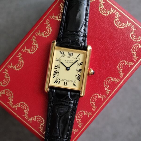 Must de Cartier Tank Vermeil LM Ref. 590005