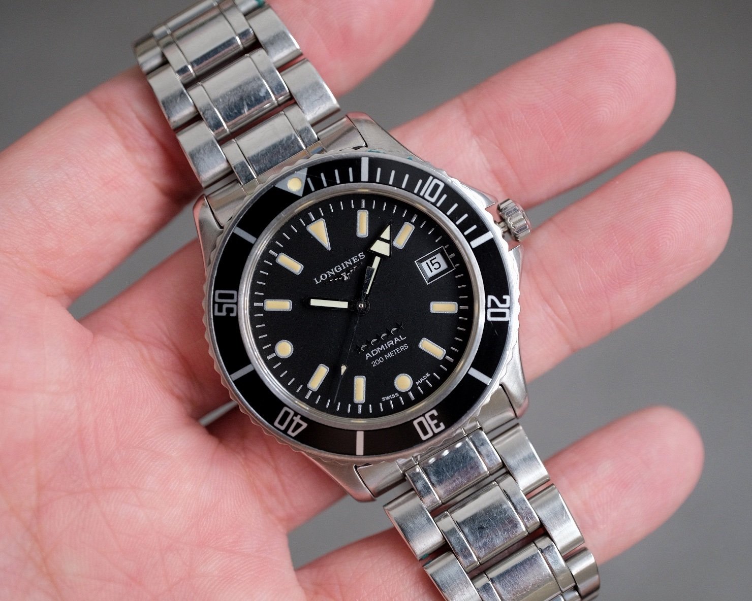 Longines Admiral 5 Stars Diver Ref. L3.502.4 - Full Set