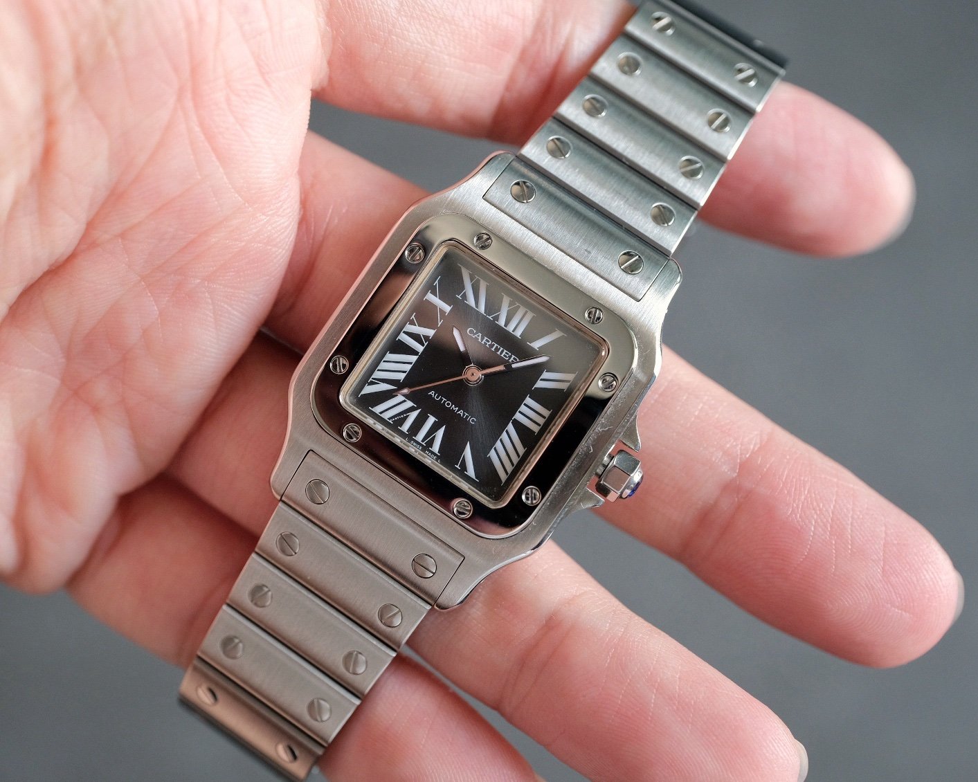 Cartier Santos Galbée LM Ref. 2319 SIHH Asia Limited Edition - Image 4