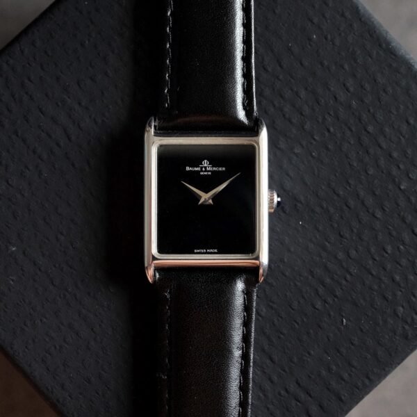 Baume & Mercier Tank in Black Dial