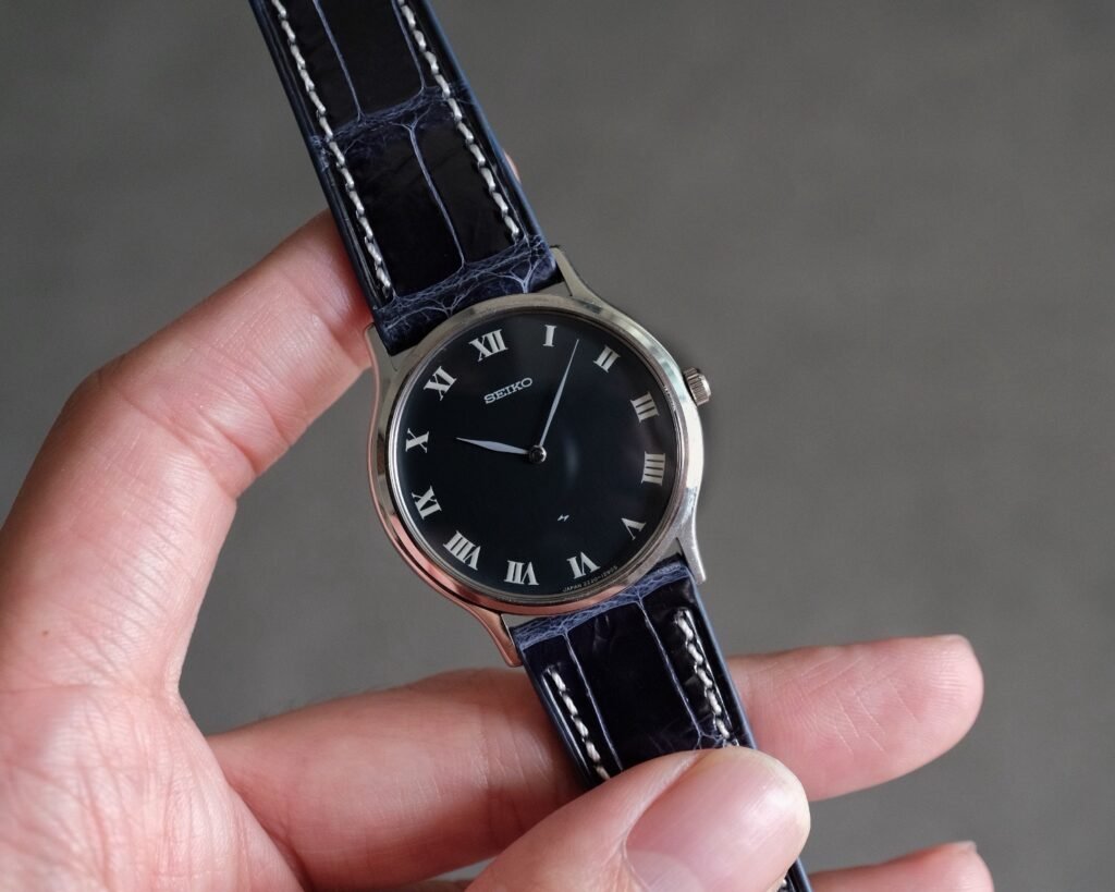 Seiko Chariot Blue Roman Dial Ref. 2220-0480