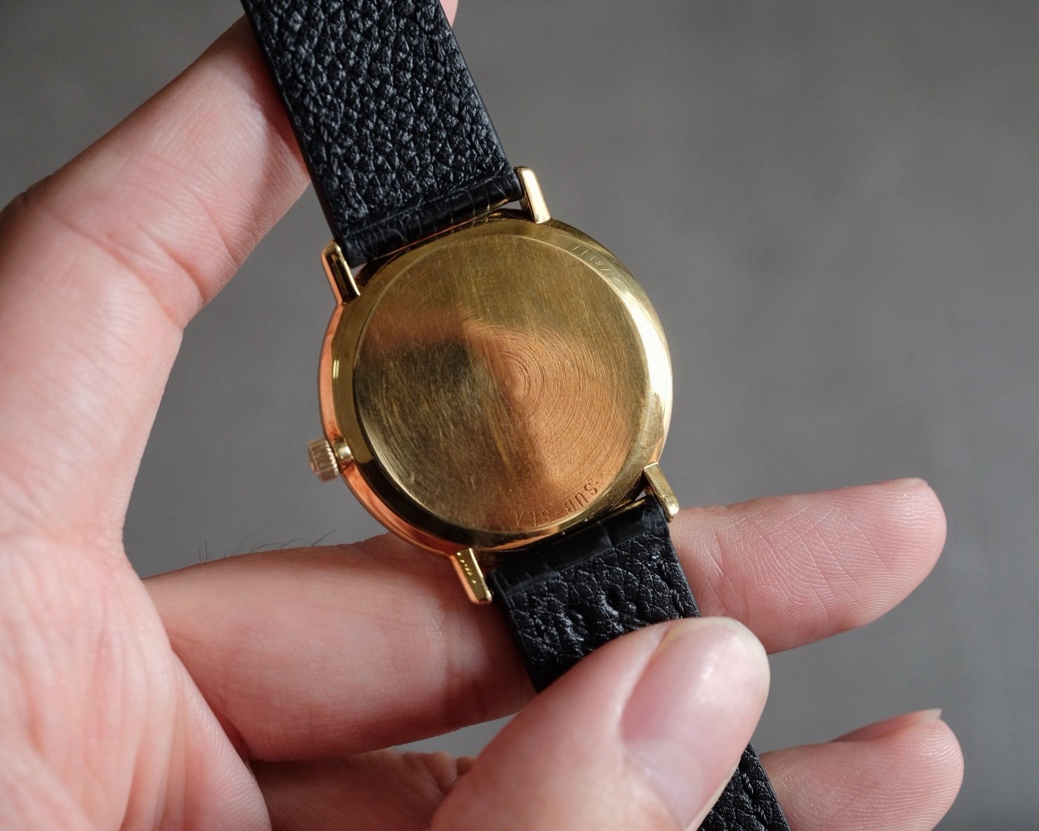 Double Signed, Movado Sub Sea 18K Yellow Gold Manual Wind Cal. 230 Retailed by Tiffany & Co - Image 7