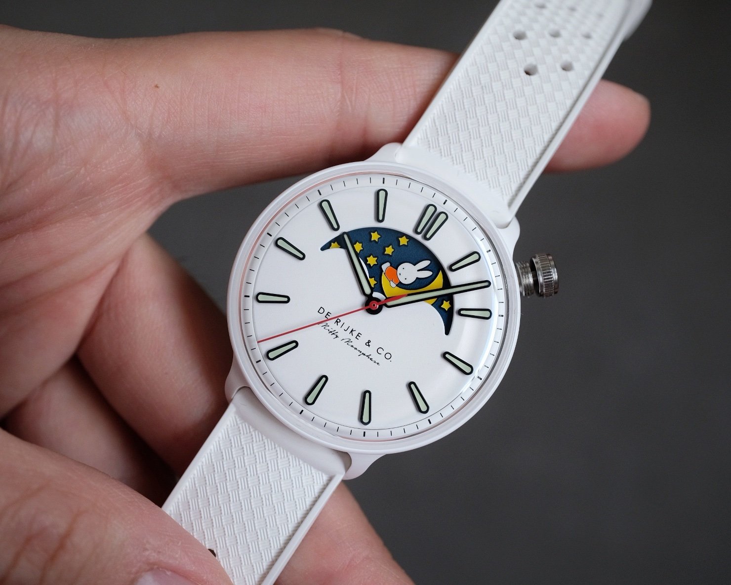 De Rijke & Co Miffy Moonphase in White Ceramic - Image 3