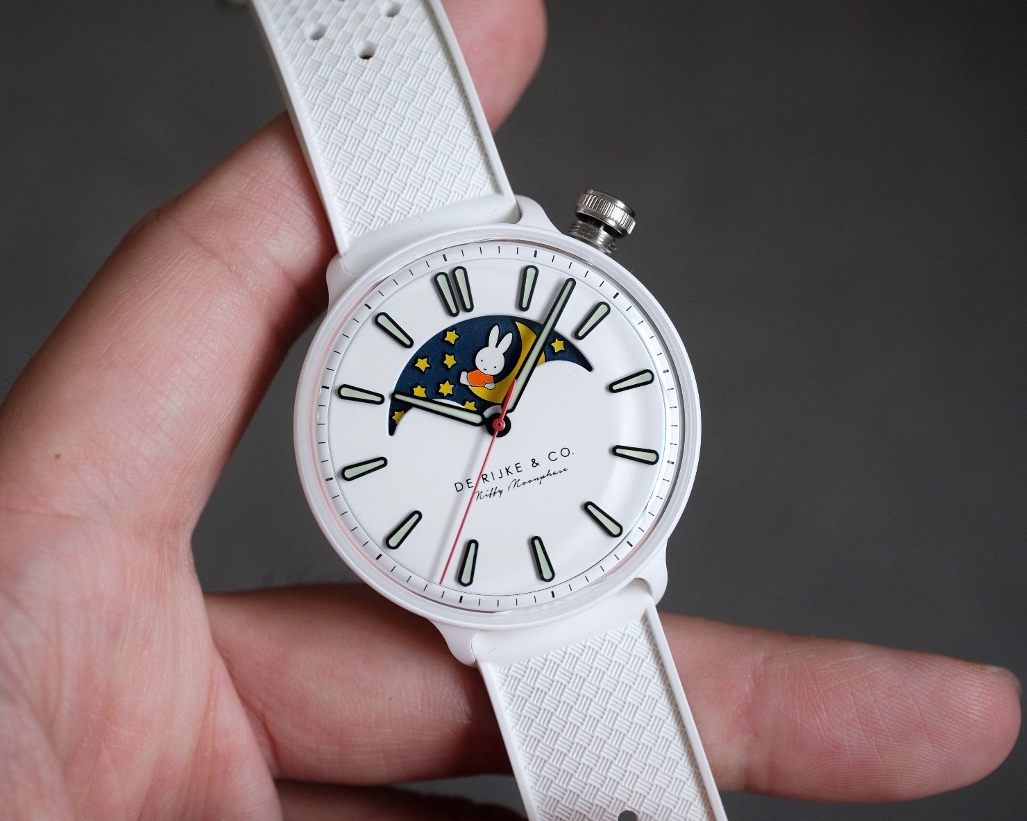 De Rijke & Co Miffy Moonphase in White Ceramic - Image 2