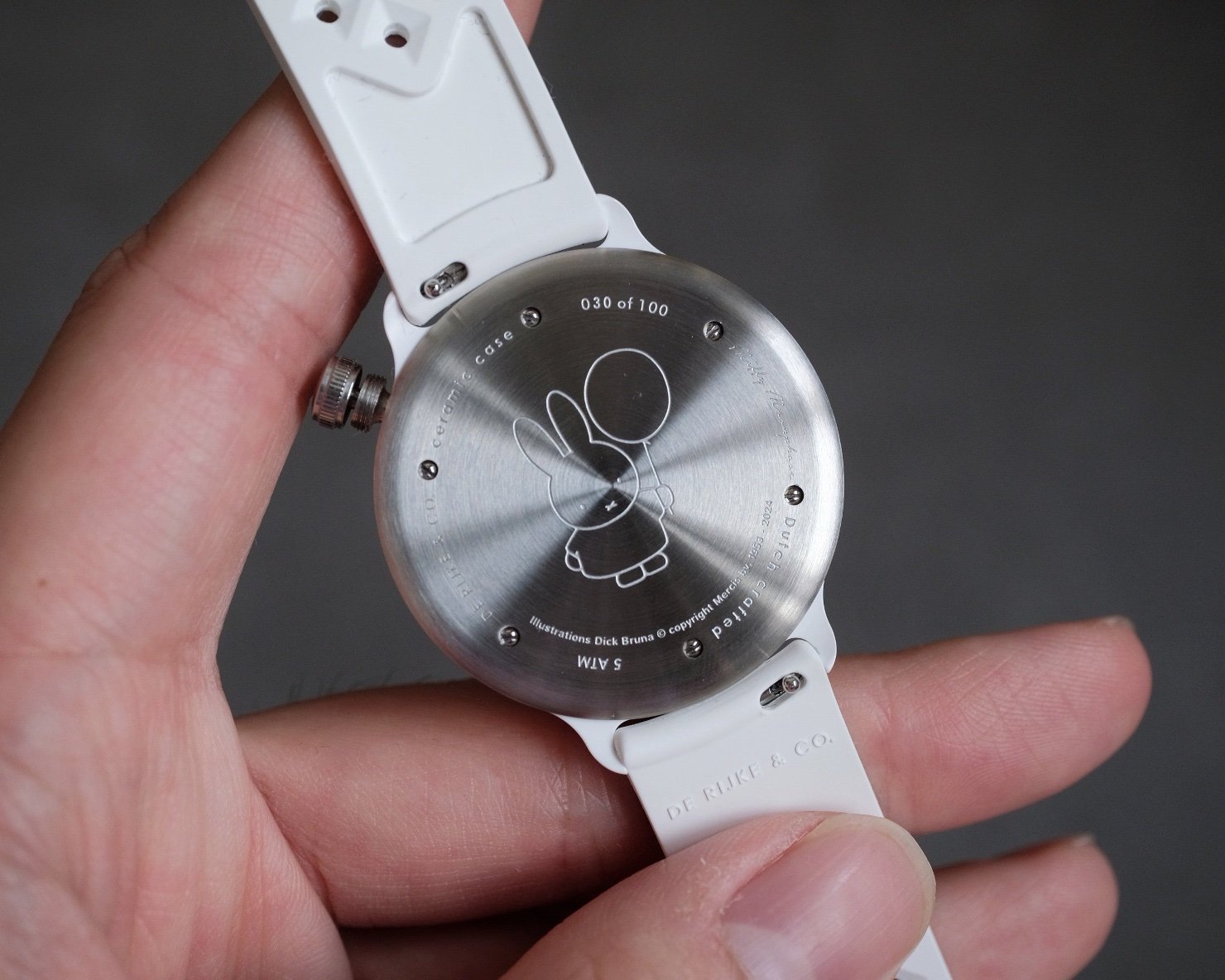 De Rijke & Co Miffy Moonphase in White Ceramic - Image 7