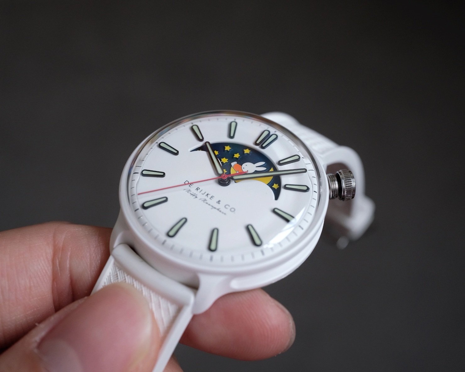 De Rijke & Co Miffy Moonphase in White Ceramic - Image 5
