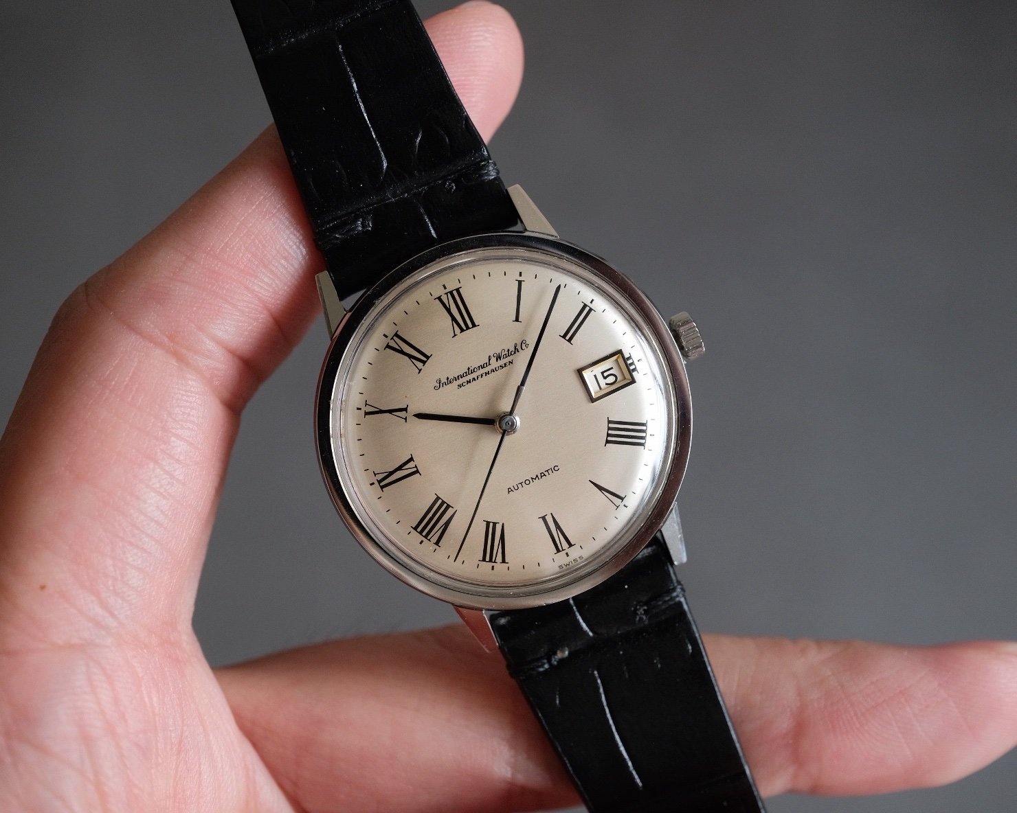 IWC Schaffhausen Calatrava Roman Numeral Dial Ref. 803AD